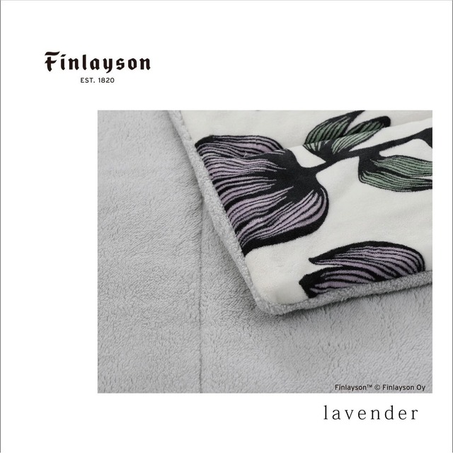 再入荷『Finlayson』キルトケットハーフサイズ（ボアタイプ）　西川(株)　※特典付き