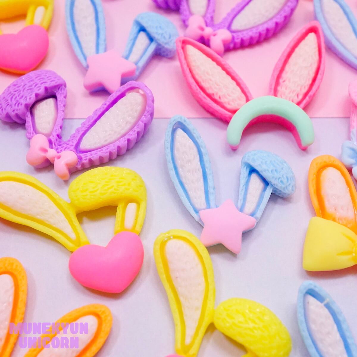 O128 【30個セット】ウサ耳 カチューシャ 30個セット | デコパーツと