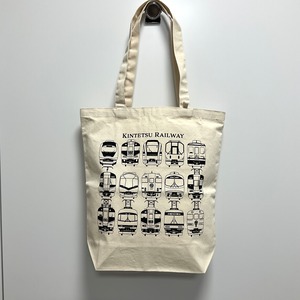 トートバッグ 近鉄特急柄