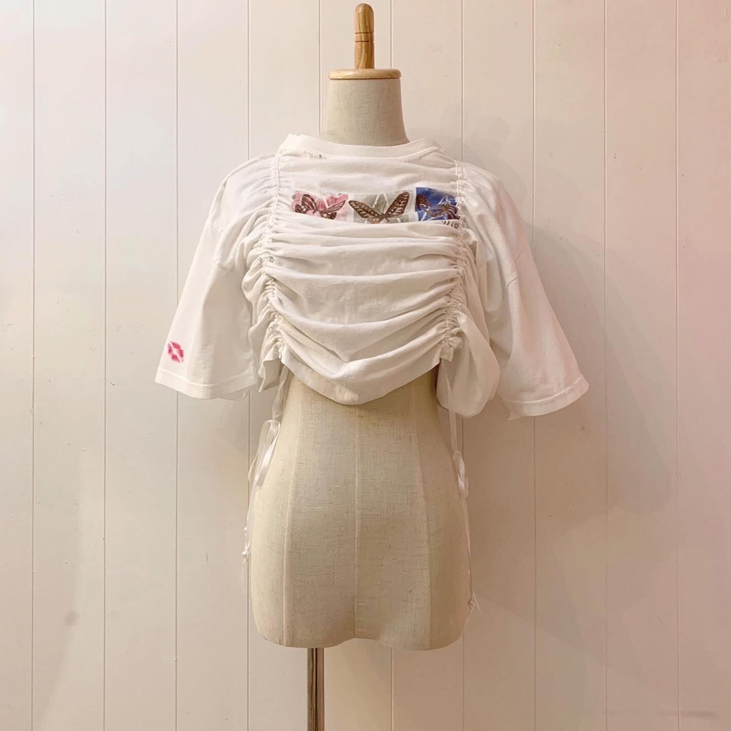 remake : swallowtail bubble T-shirt