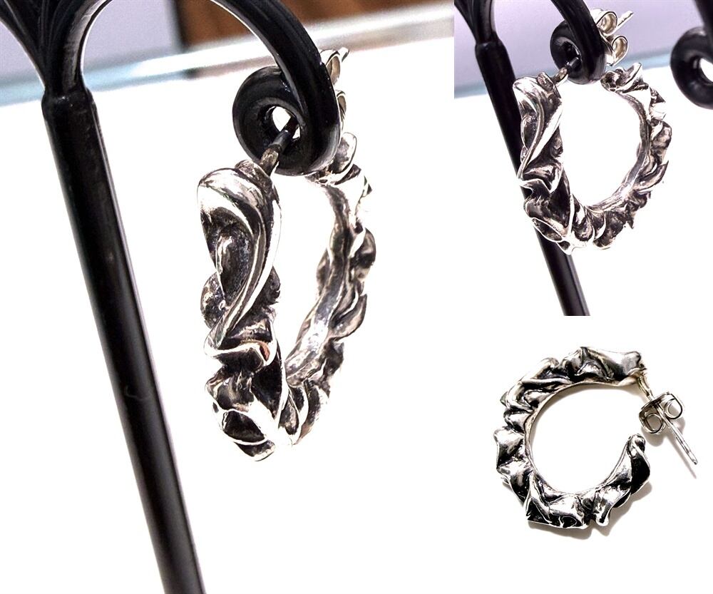 アクセサリー A&G Hoop Scrool Pierce A&G エーアンドジー Hoop Scrool Pierce フープ スクロール ピアス
