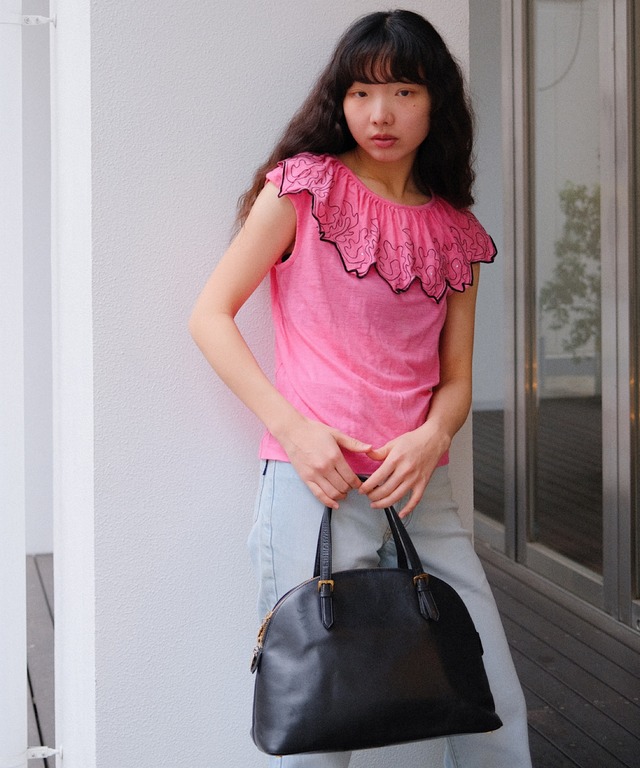 【送料無料】"SONIA RYKIEL”leather bag