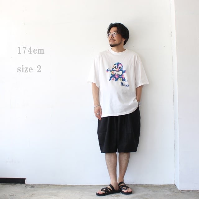 HARVESTY リネンイージーサーカスショーツ 40s-Linen Canvas Circus