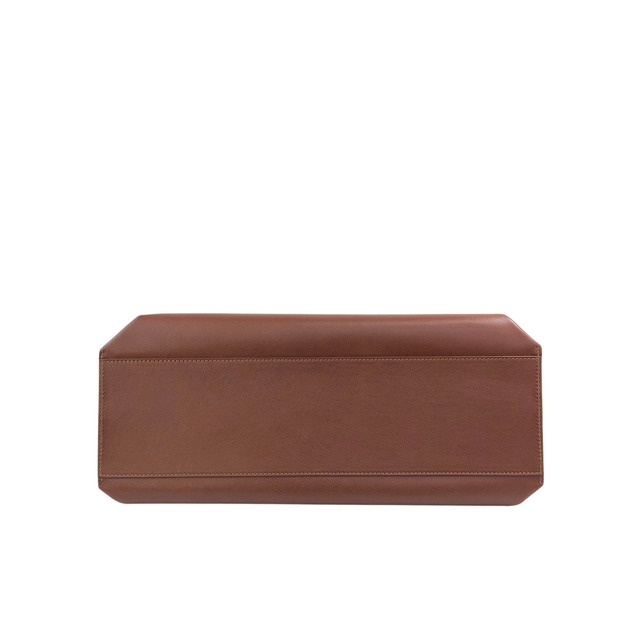 BURBERRY バーバリー ハンドバッグ ブラウン フラップ PVCレザー vintage ヴィンテージ オールド 3ex85e