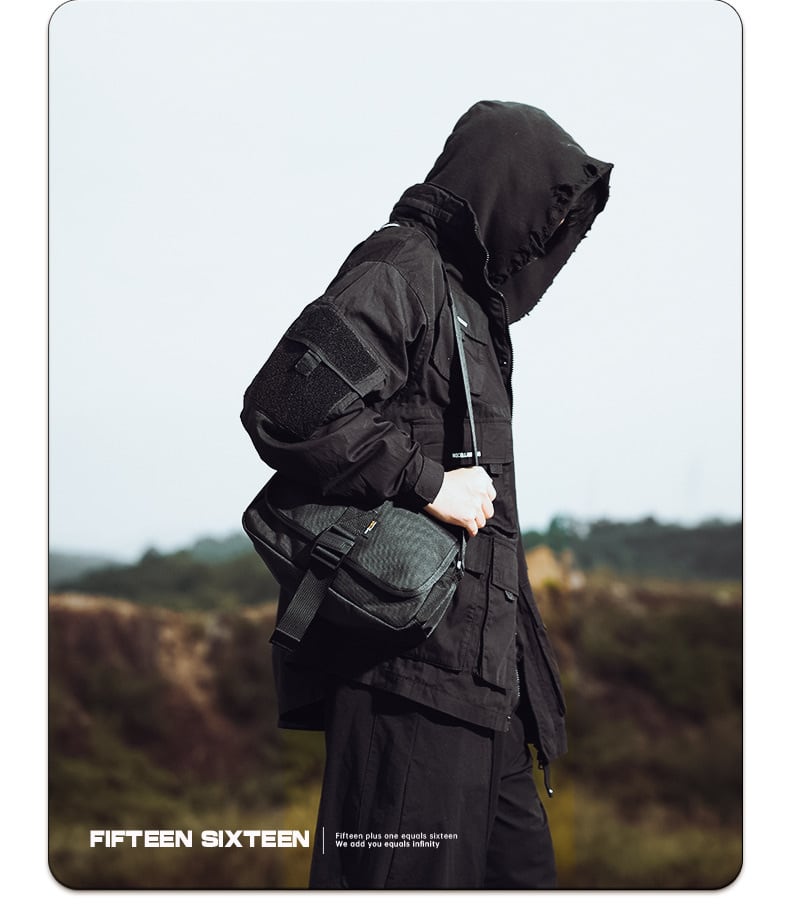 15/16 コーデュラナイロンFIDLOCK®クロスボディーバッグ | テック