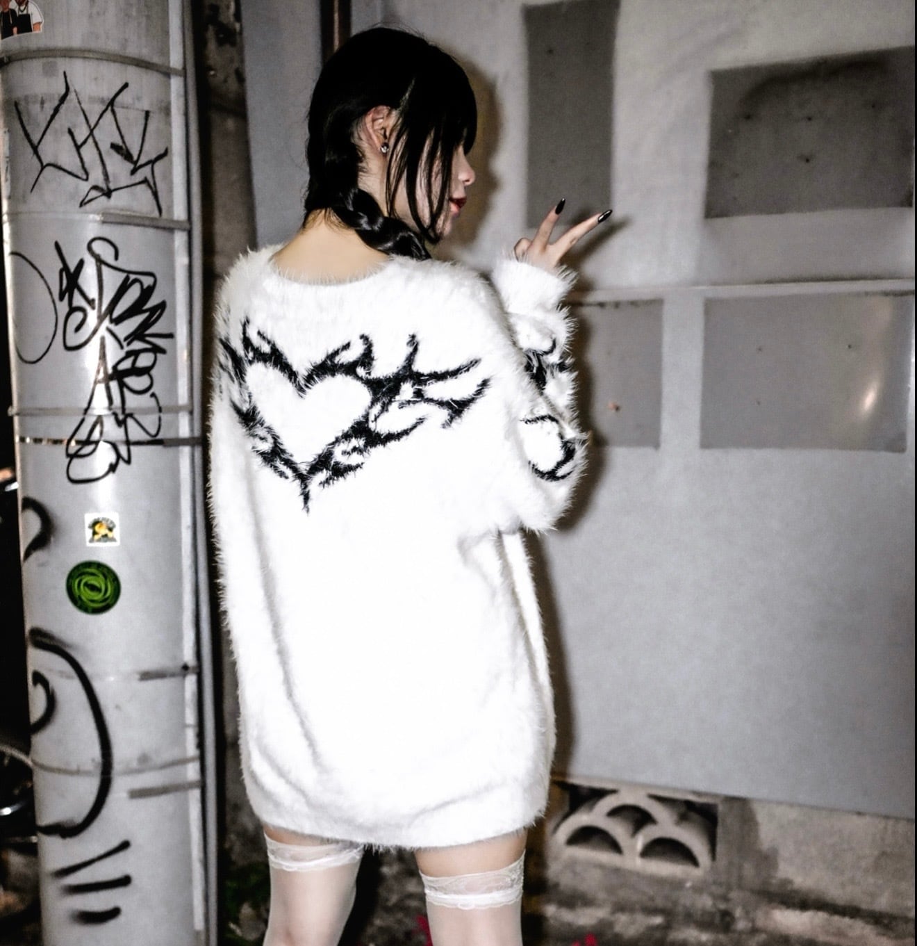 即納】「ふわふわシャギーニット」 | KRY clothing