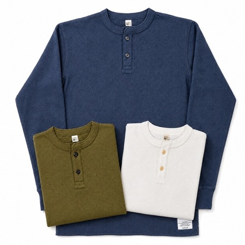 WORKERS(ワーカーズ)～Thermal HENLEY Neck, HONEYCOMB THERMAL～