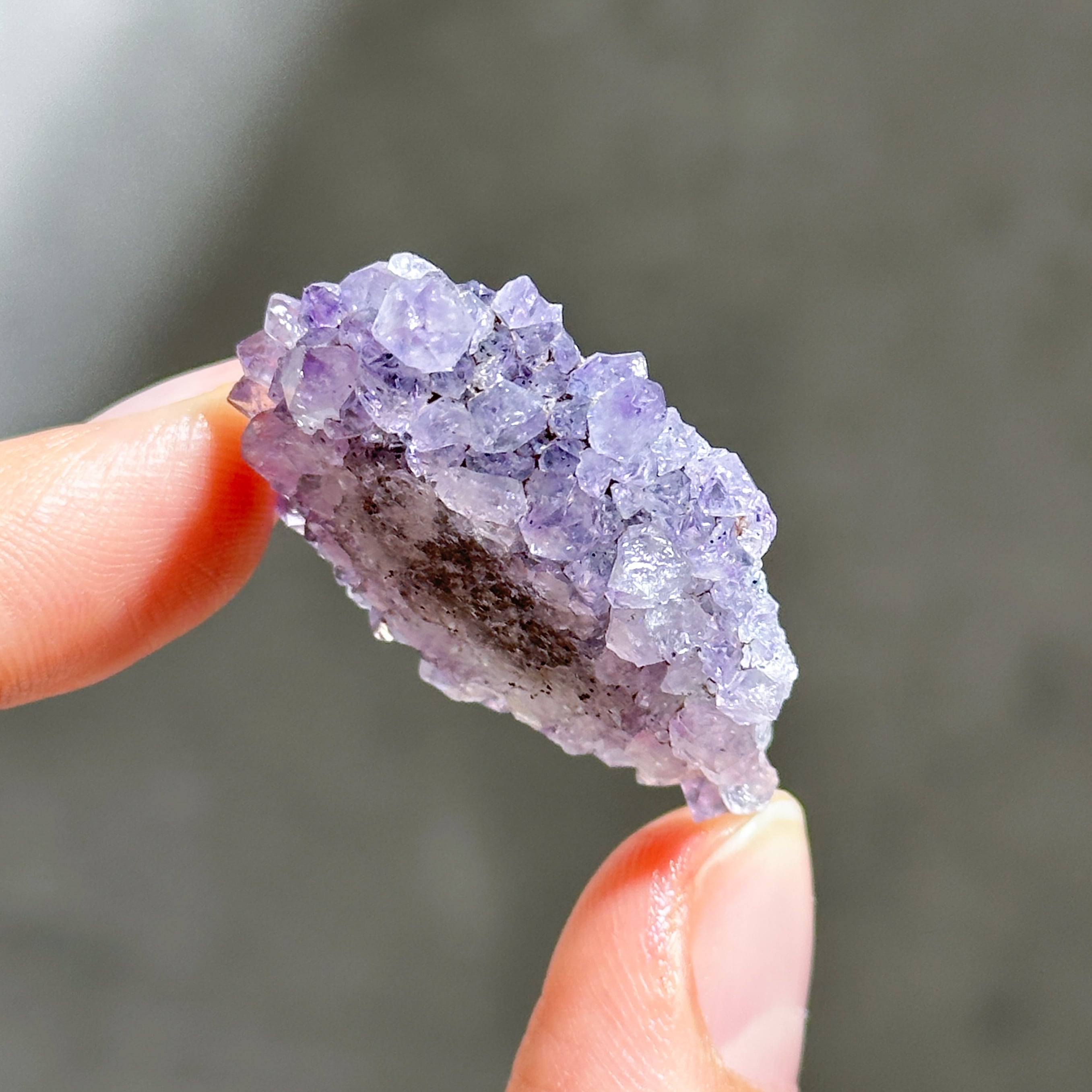 フラワーアメジスト スライス41◇ Flower Amethyst ◇天然石・鉱物