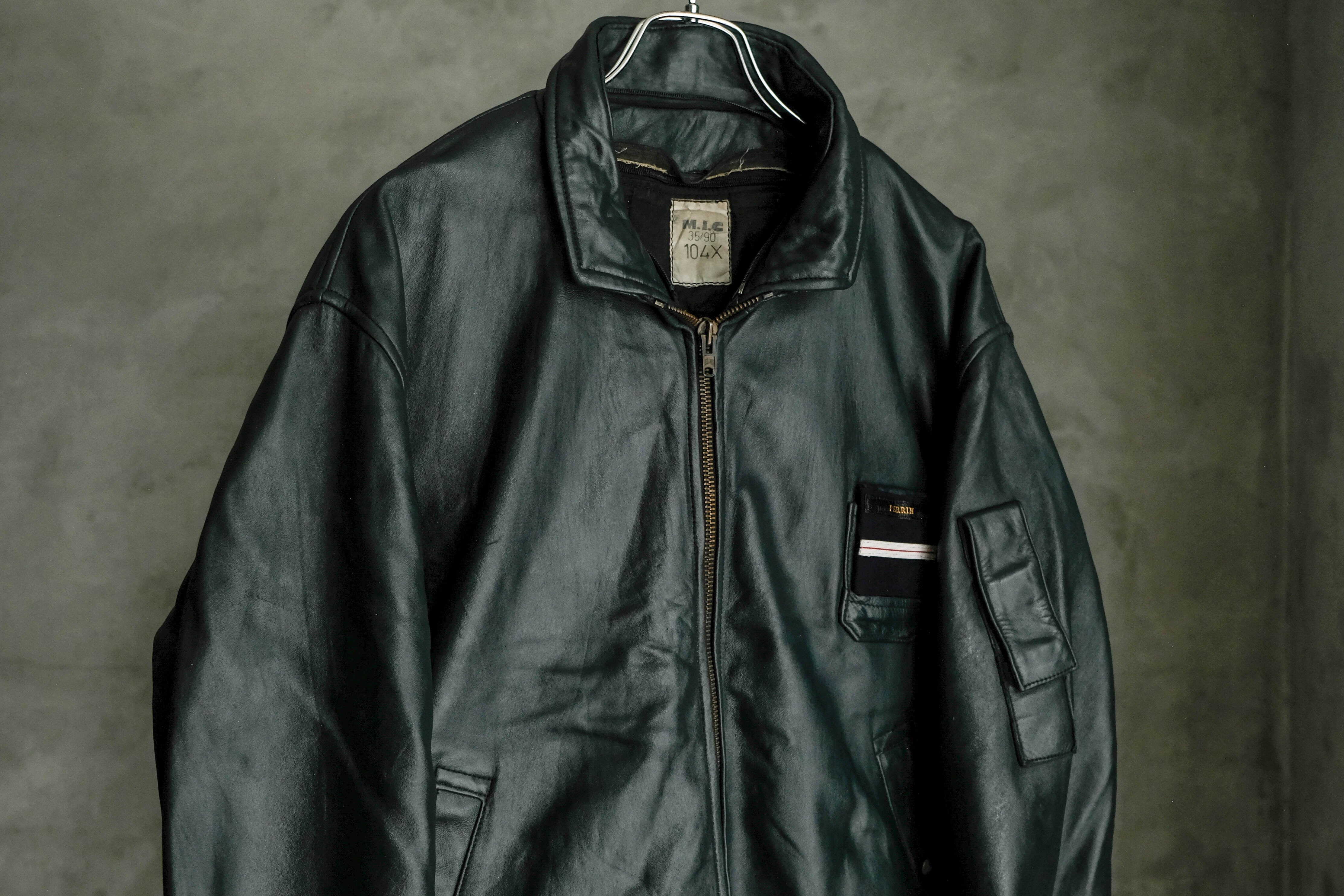 フランス軍　パイロットジャケット　官給品96L フランス軍 パイロットジャケット 官給品96L フランス軍