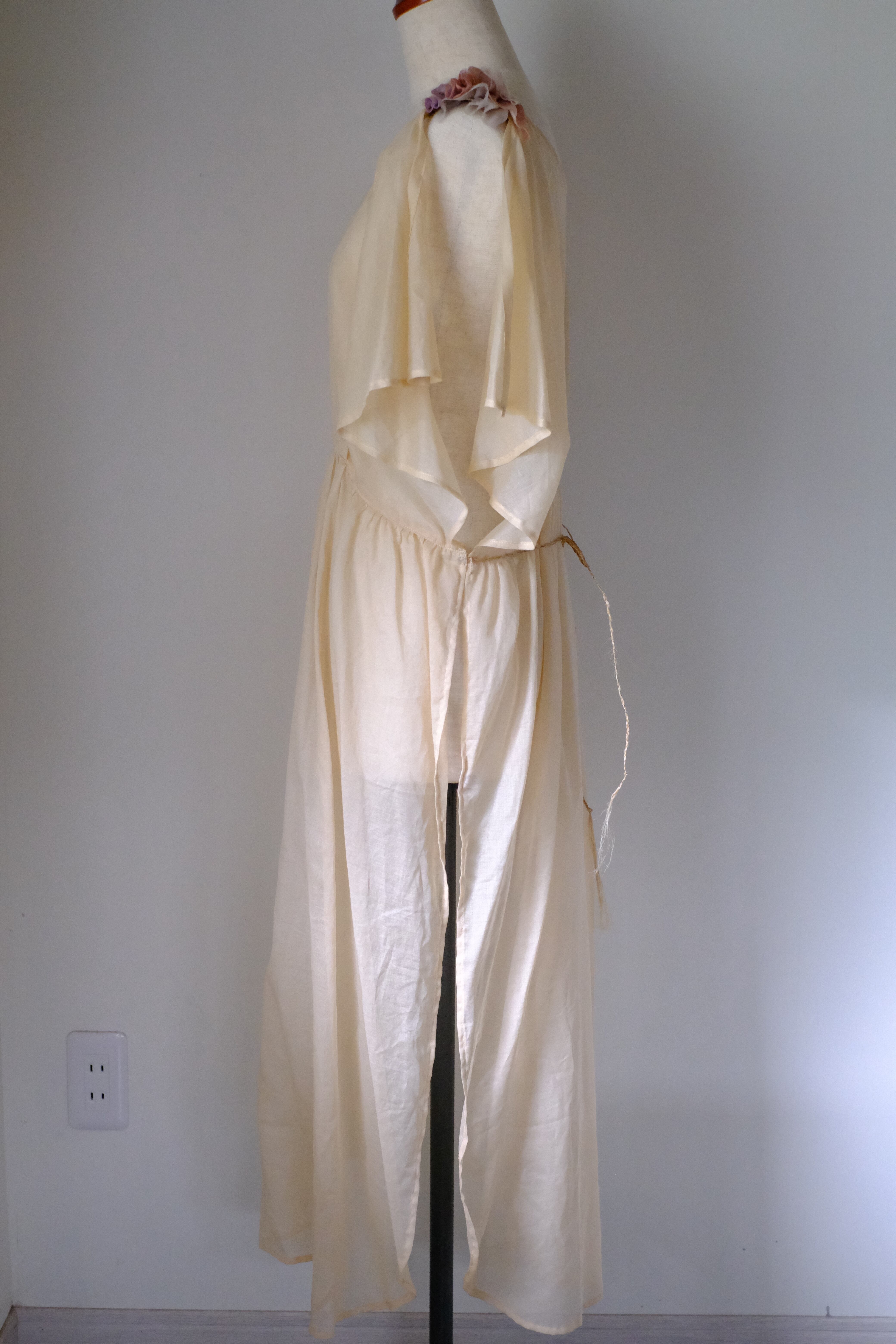 シアーワンピース cl-130(ピンクベージュ)