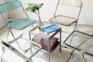 cleirier【クレーリエ】スケルトン折りたたみチェア