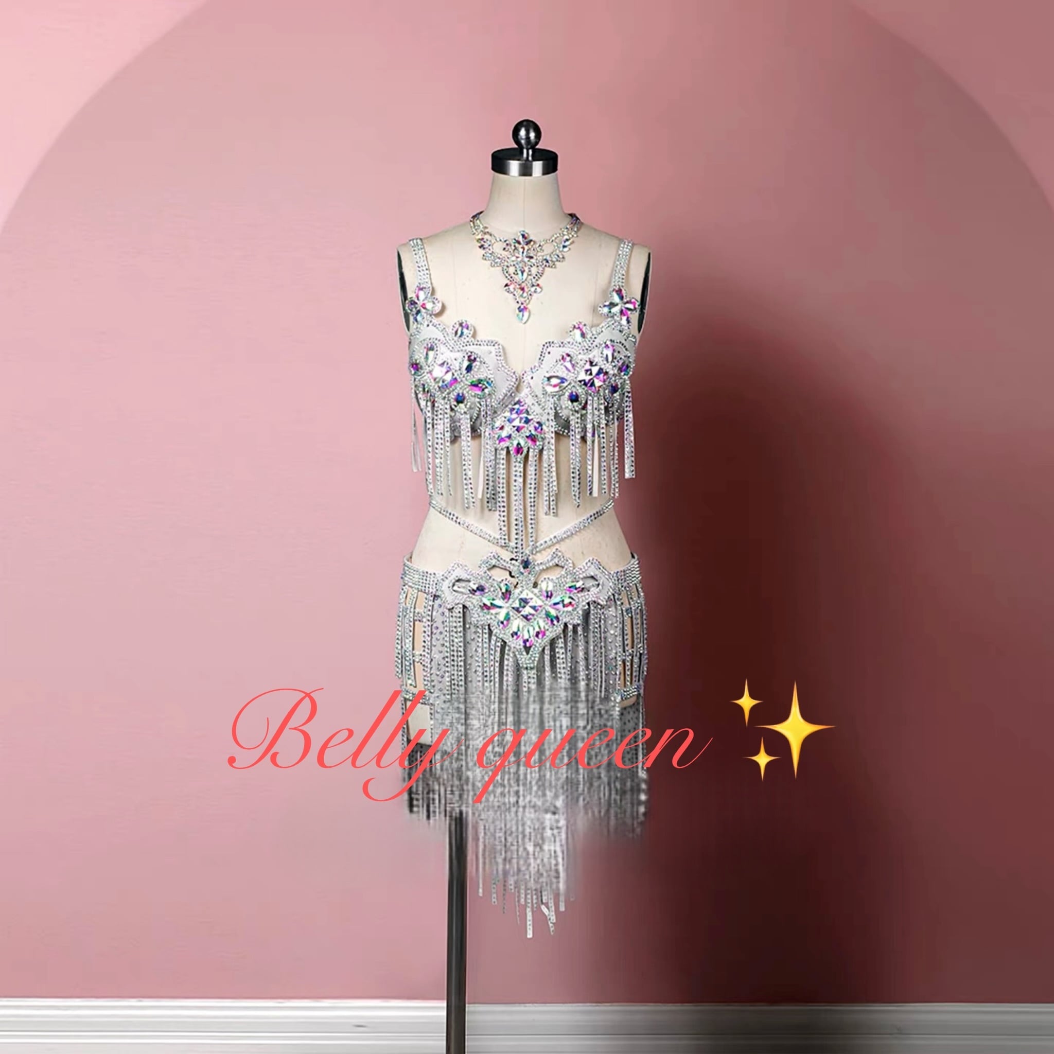 美品ベリーダンス衣装★マムドゥサラム★画像追加！ オーダーメイド ベリーダンス衣装 ドラム MS5335 | Belly Queen