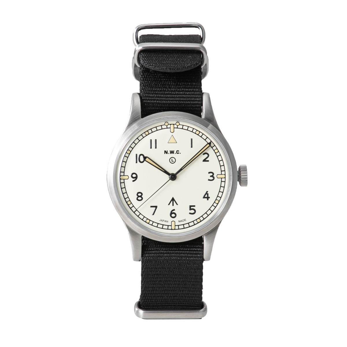 NAVAL MILITARY WATCH MIL.-06 SV/WH Automatic British ROYAL Army 