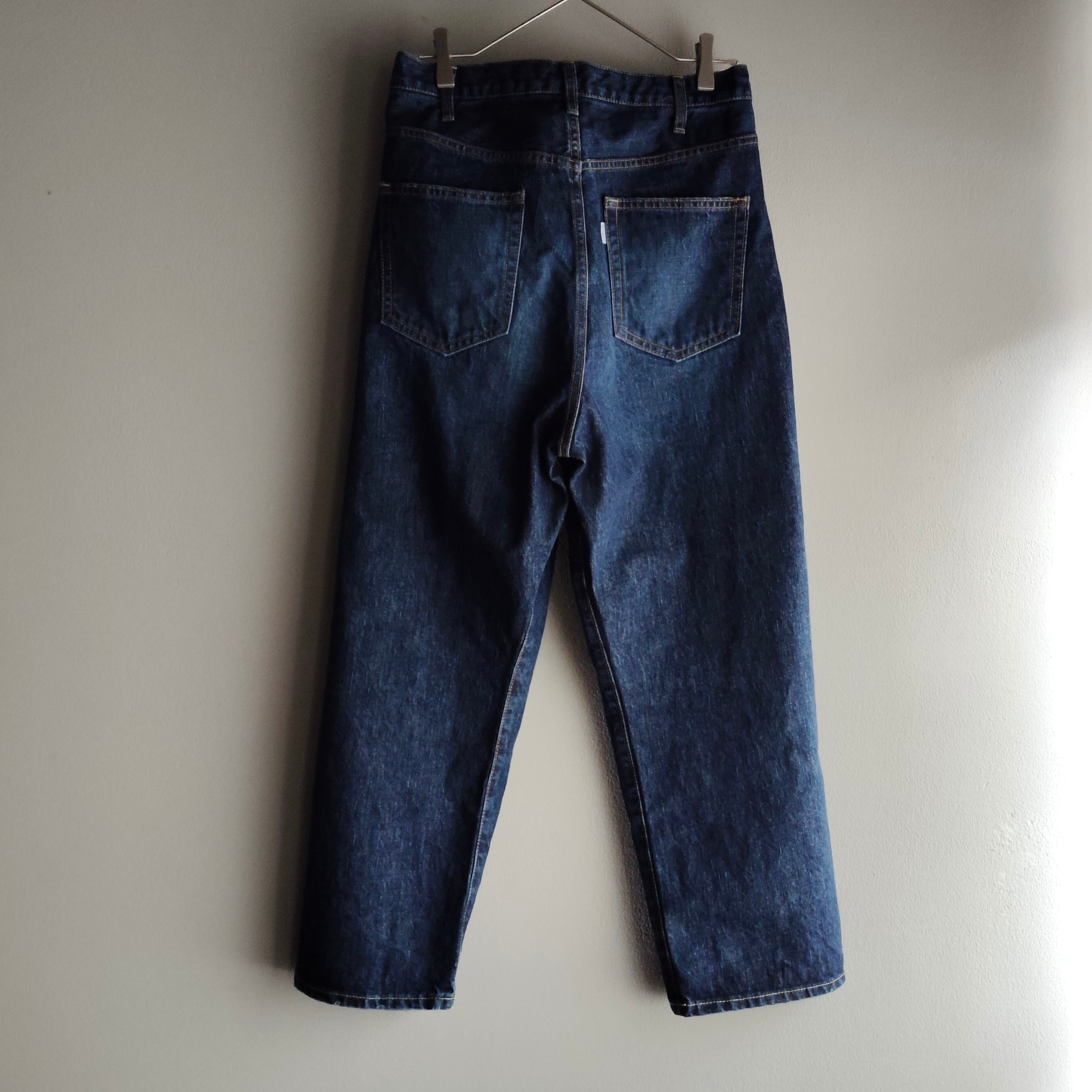 R&D.M.Co-/OLDMAN'S TAILOR Twisted Denim Pants（Vintage Like