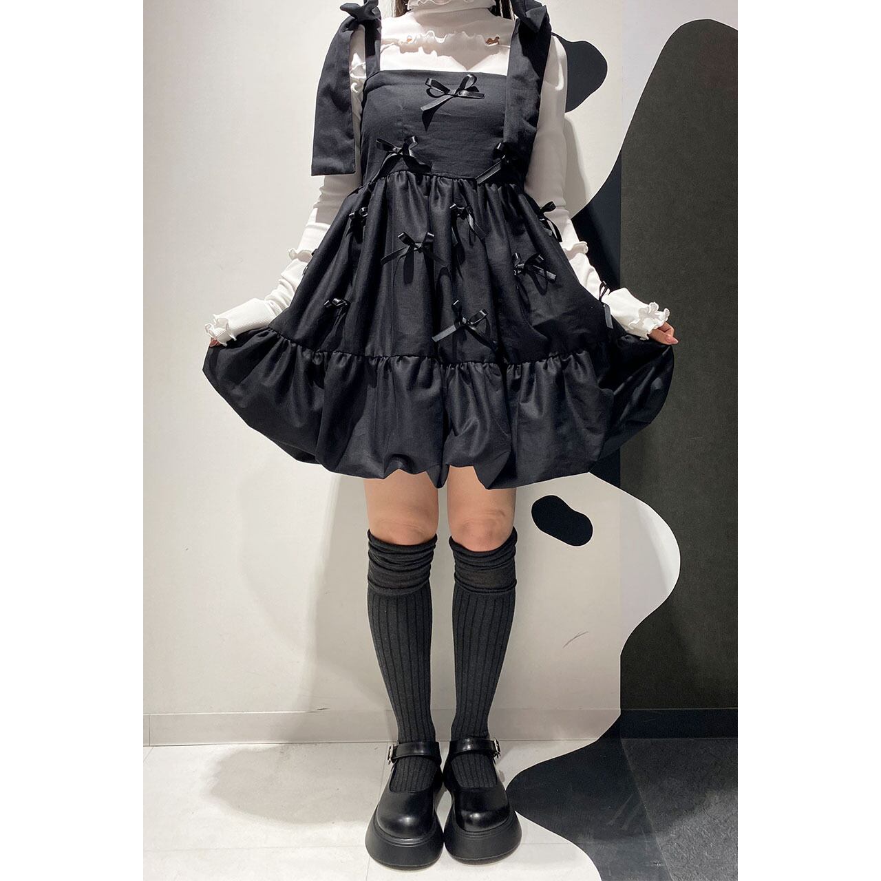 Ribbon Mini Tiered Doll Onepiece (Balloon ver.) | HEENIE HEENIE