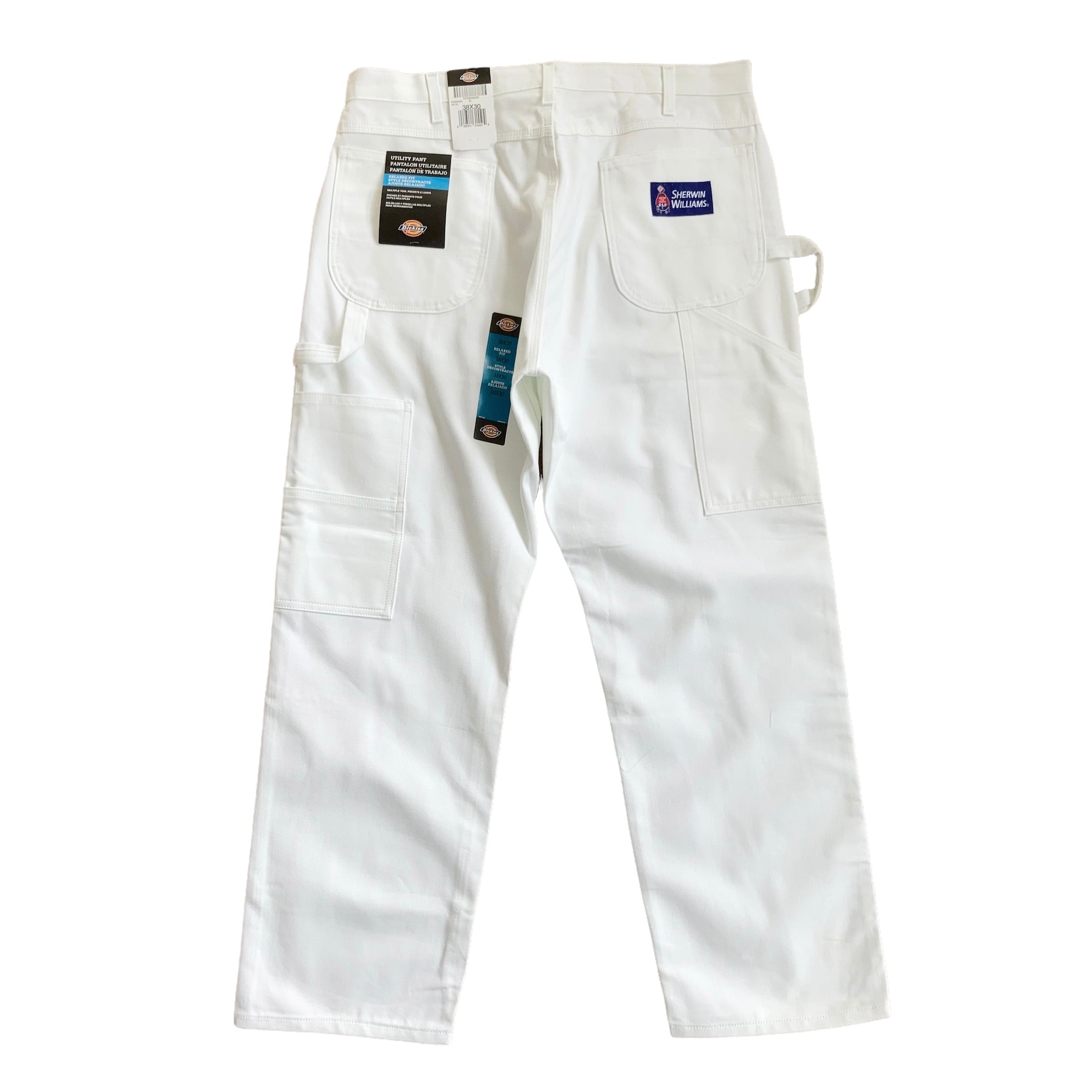 Dickies×SHERWIN WILLIAMS W38 L30 ホワイトペインターパンツ Dickies×SHERWIN WILLIAMS W38 L30 ホワイトペインターパンツ