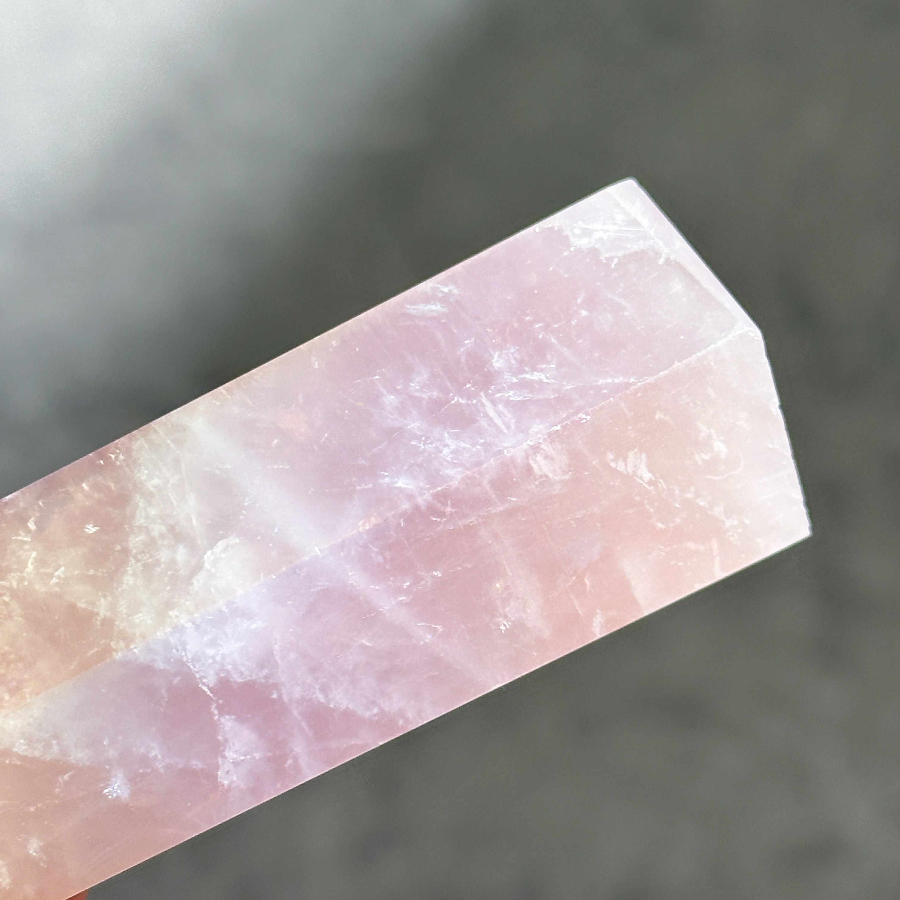エンジェルオーラローズクォーツ タワー33✧ Angel Aura Rose Quartz