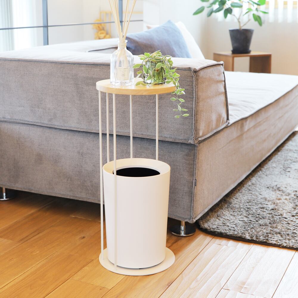 【定価75,000円】価格相談可　限定　廃盤商品　コンクリ調　丸型テーブル スリムラウンドテーブル | 【公式】COLLEND（コレンド