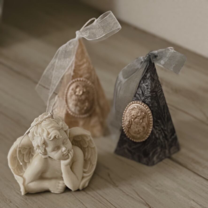 ♥天使キャンドル♥ エンジェルソイキャンドル 韓国インテリア 結婚式