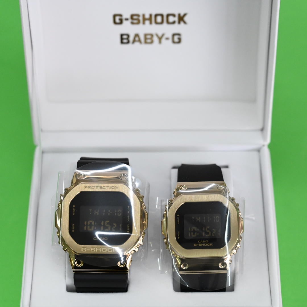 G-SHOCK メンズ GM-5600UG-9JF レディース GM-S5600UGB-1JF ペア