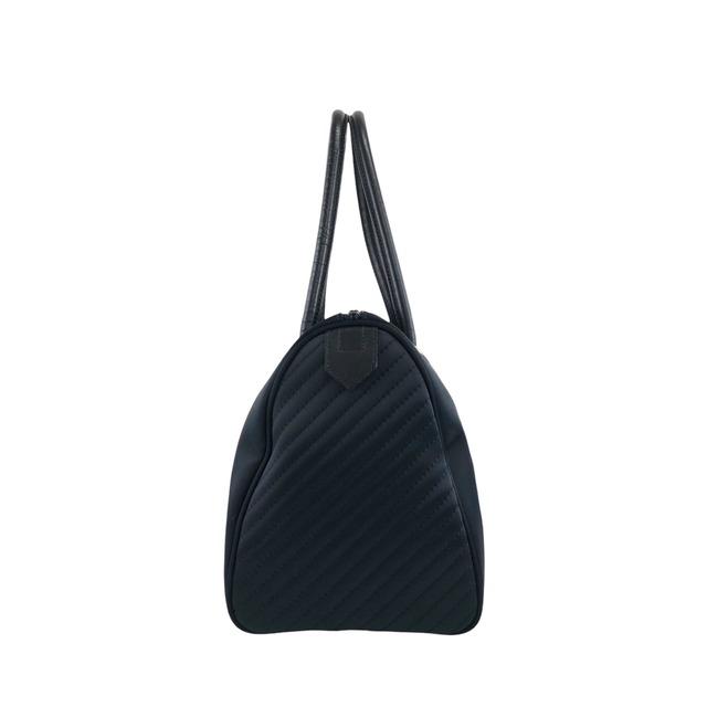 Yves Saint Laurent イヴ・サンローラン ハンドバッグ ブラック YSL ナイロン ボストンバッグ vintage ヴィンテージ オールド rn8bbj