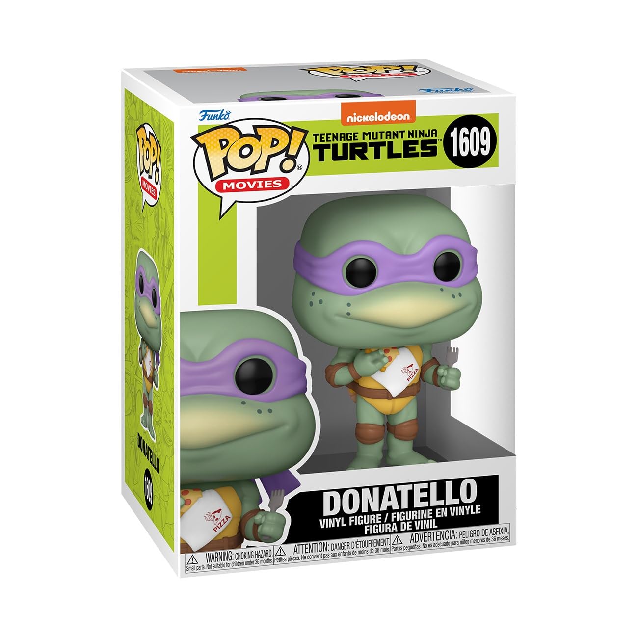 ミュータント タートルズ ドナテロ ピザ フィギュア Funko Pop! TMNT