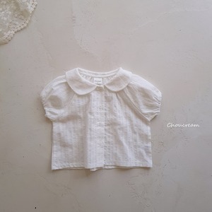 [choucream] Bebe Round Collar Blouse (Summer) (bebeS) / [슈크림] 베베둥근카라블라우스(여름) (bebeS)