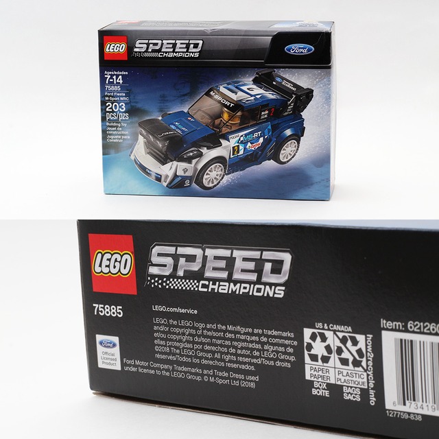 LEGO レゴ フォード Ford スピードチャンピオンズ Flesta M-Sport WRC ブルー 1508133-00 USA 75885  アメ車 モータースポーツ | 輸入キャップ専門店 IHG