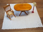リネンナプキン　小さなアイレット刺繍（4-2） 画像13