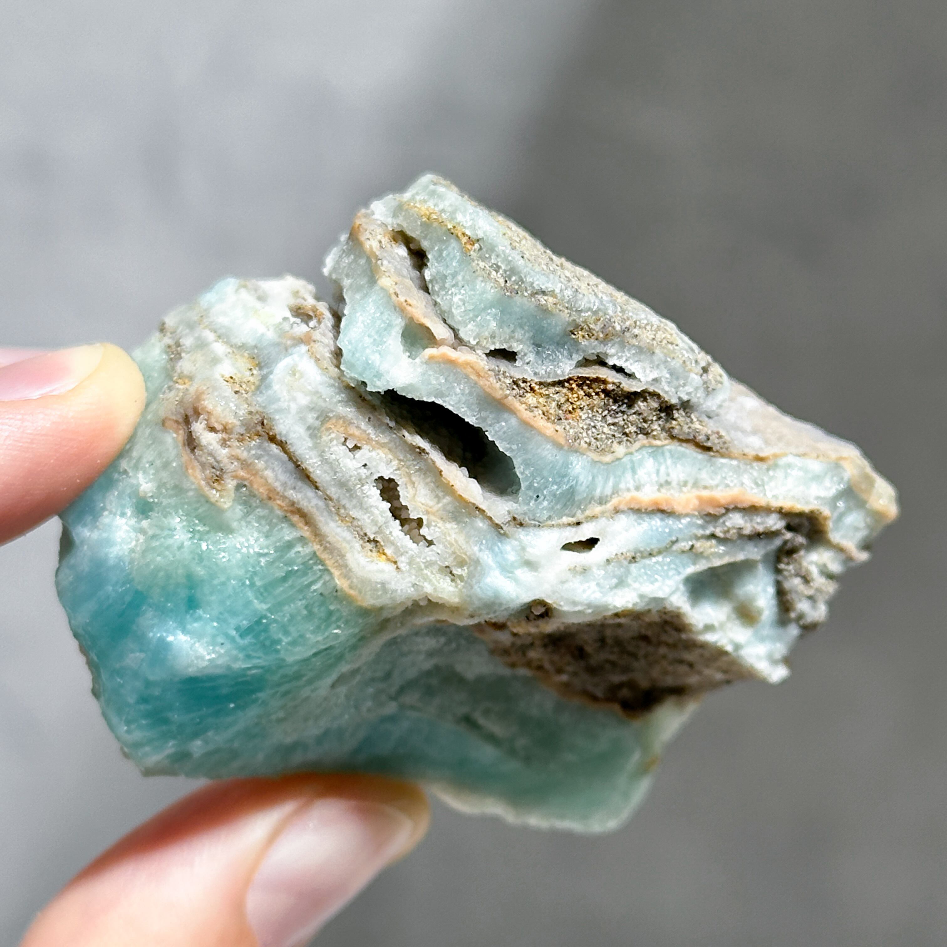 ブルーアラゴナイト 原石82◇ Blue Aragonite ◇天然石・鉱物
