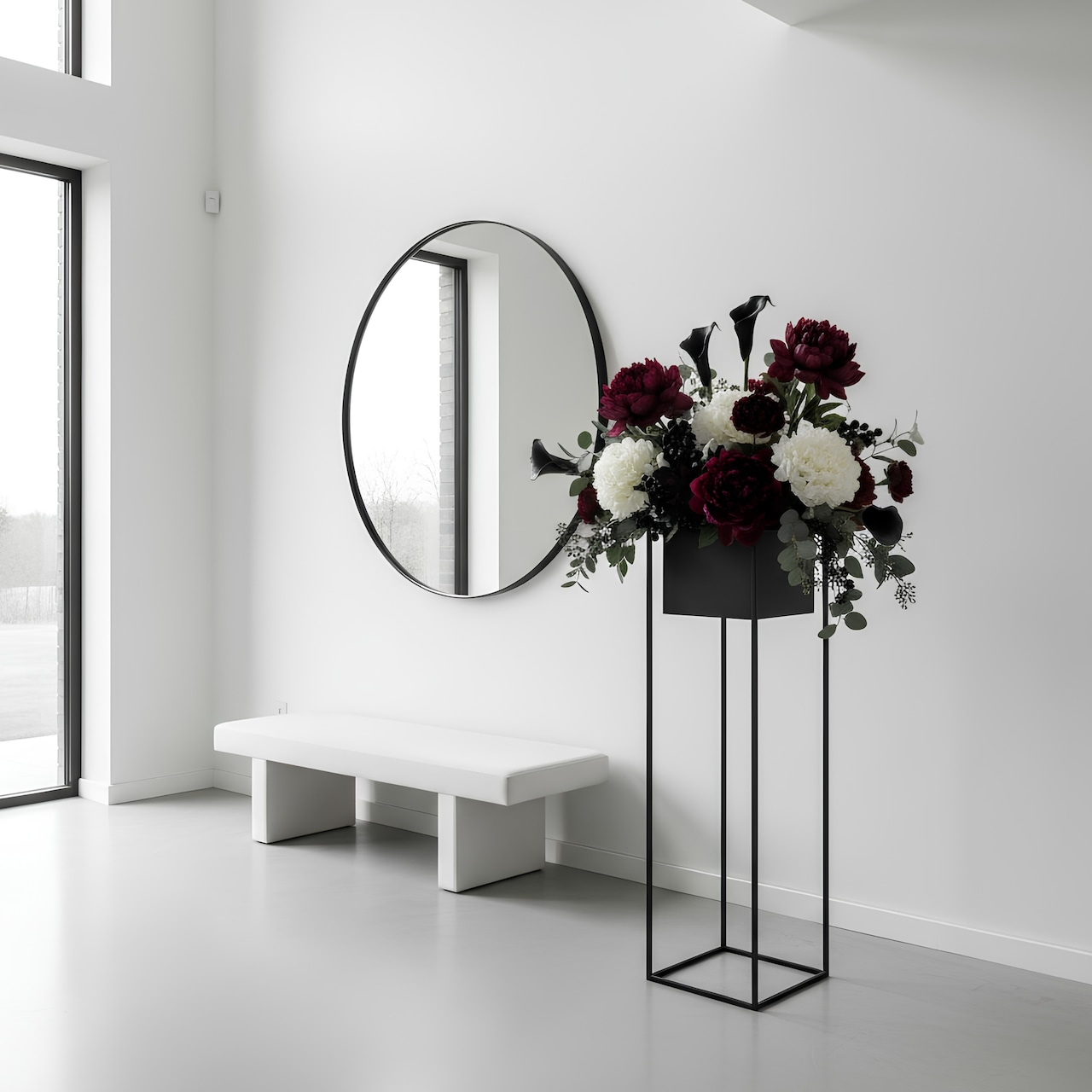 Minimalist Black Iron Stand【S / L】