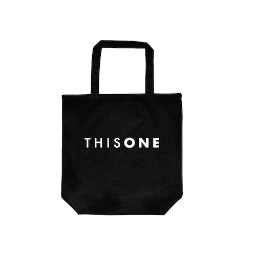 THISONE RECORD BAG (BLACK)