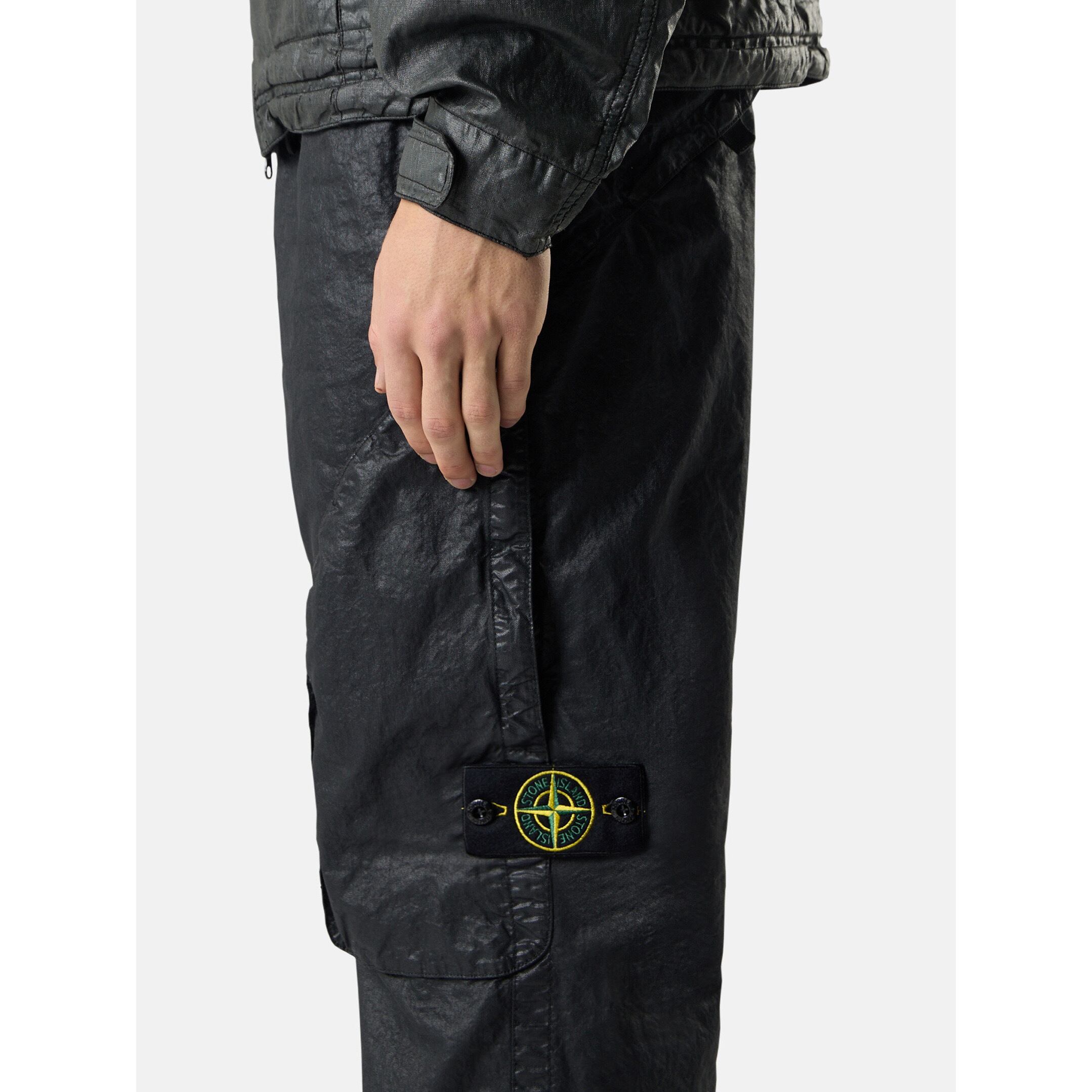 2025ss STONE ISLAND ORGANIC LOOK NYLON PANAMA-TC CARGO PANTS | PLAIRE