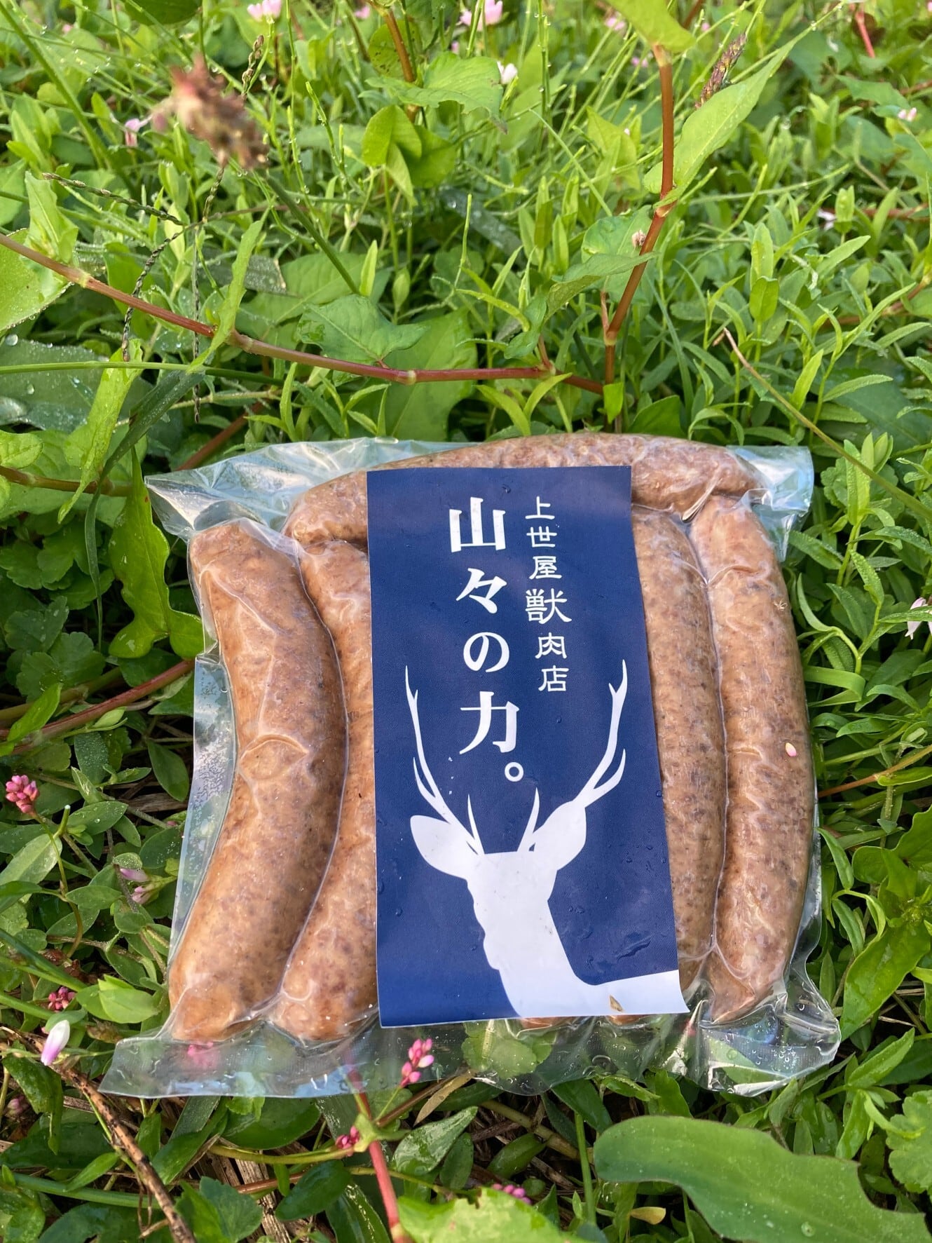 上世屋獣肉店】鹿ソーセージ 150g（送料別） | 世屋村