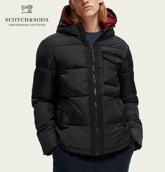 休日限定 新品 SCOTCH＆SODA スコッチアンドソーダ フードジャケット G