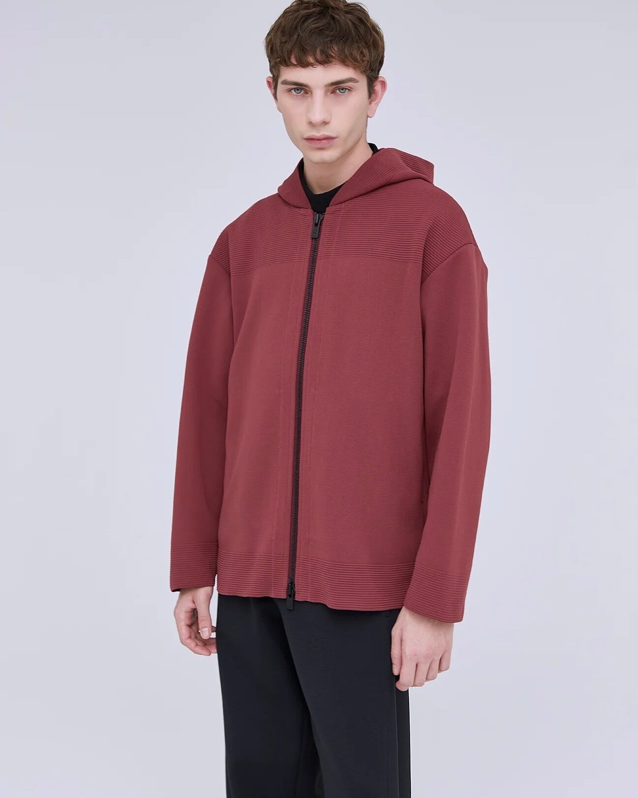 CFCL】MILAN RIB HOODIE JACKET | idealclasse