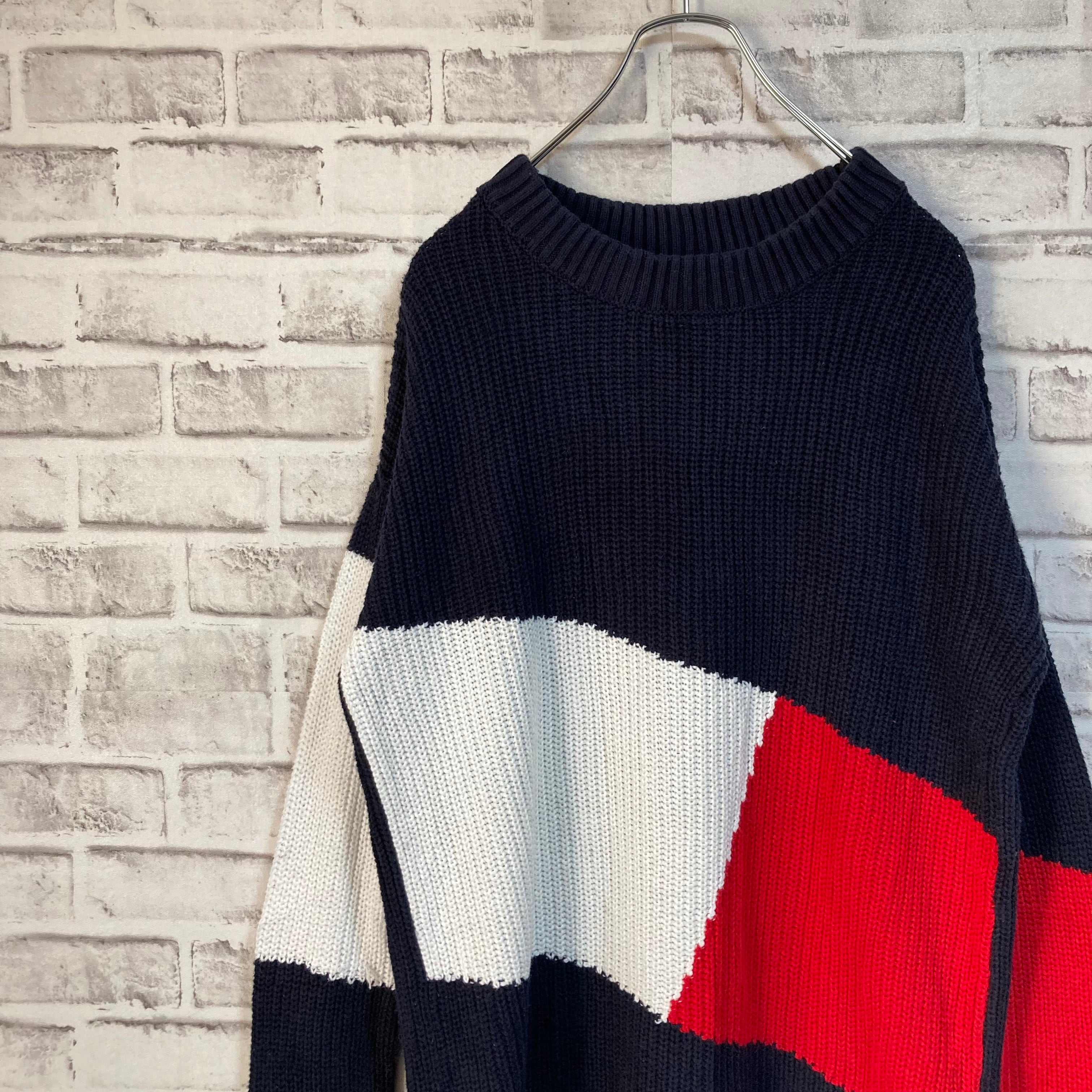 TOMMY HILFIGER】Knit M相当 トミーヒルフィガー ニット