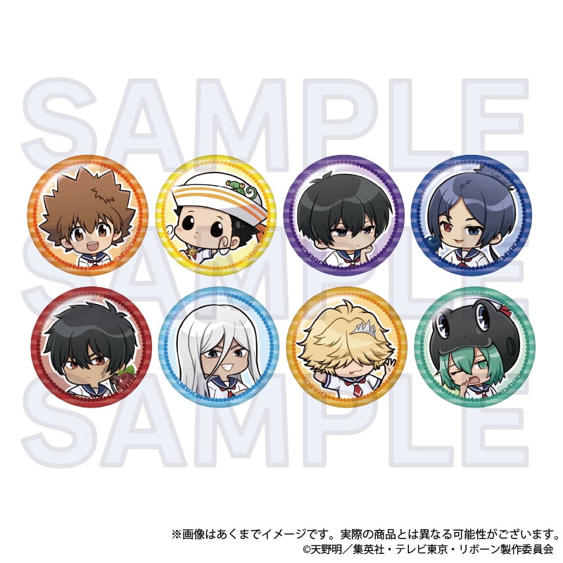 家庭教師ヒットマンREBORN!」トレーディング缶バッジ フルーツポップ