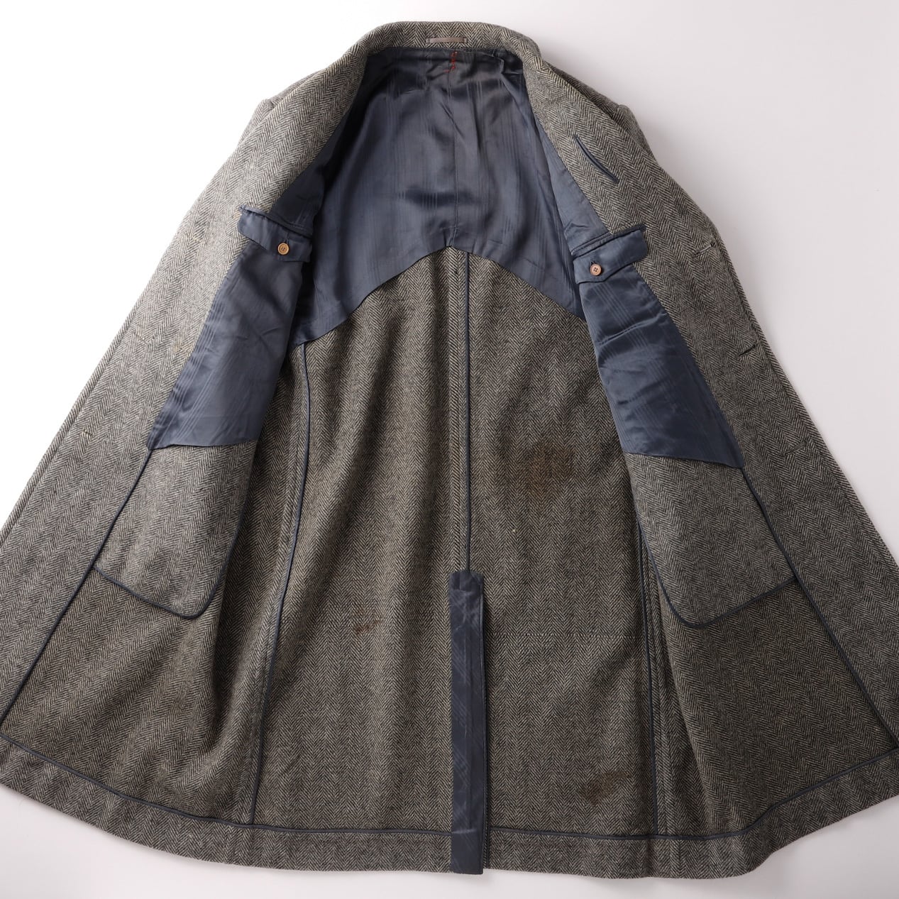 pasdecalaisツイードチェスターコート（USED） BEAMS LIGHTS ビームス