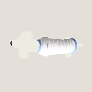 【予約】[ GOPE ] Coolever Dog Sleeveless｜Sky Blue × Ivory