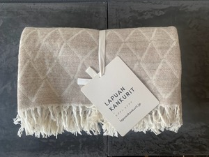 LAPUAN KANKURIT｜PUIKKO wool blanket (beige)