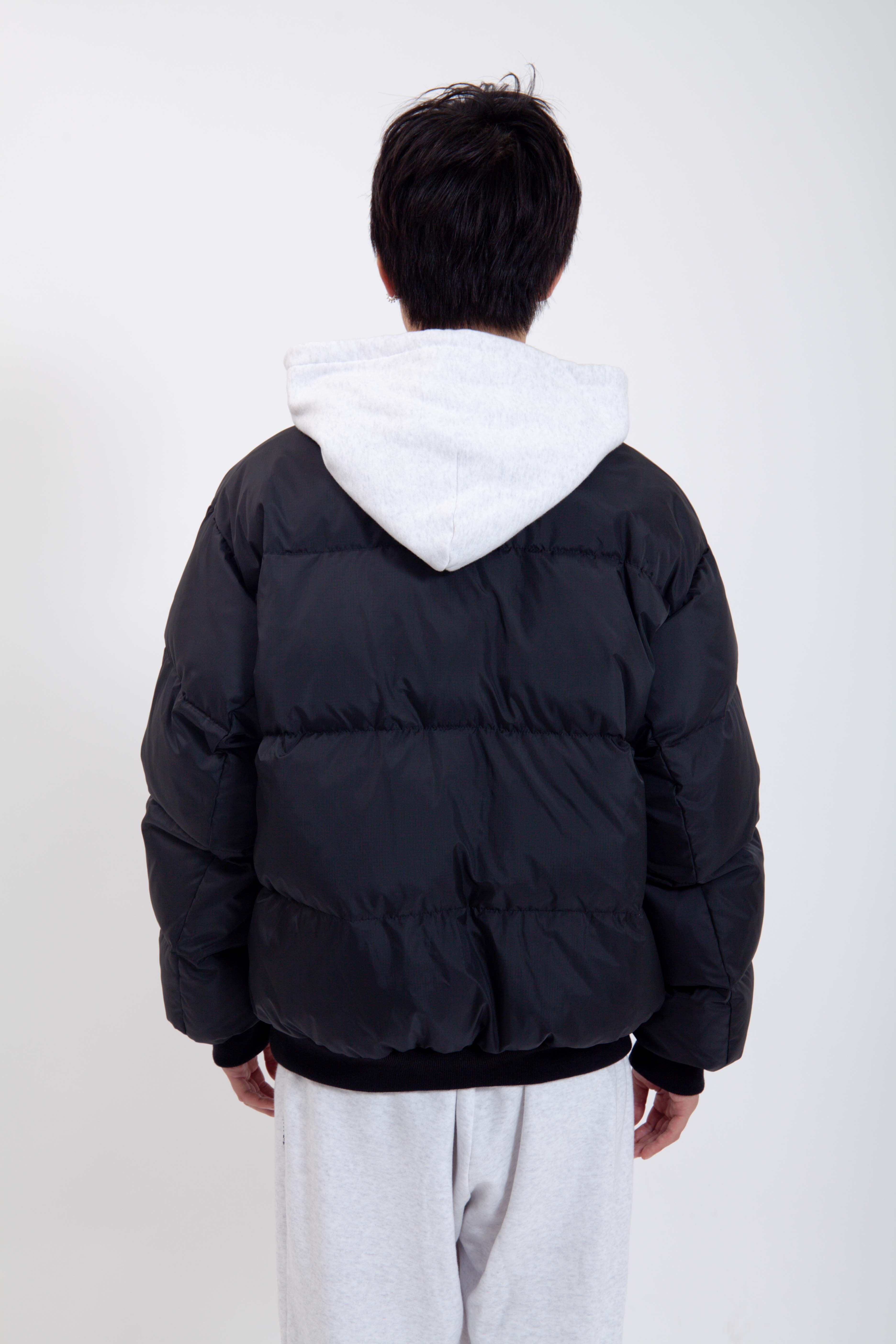 Down varsity jacket (BLACK) | TTTMSW