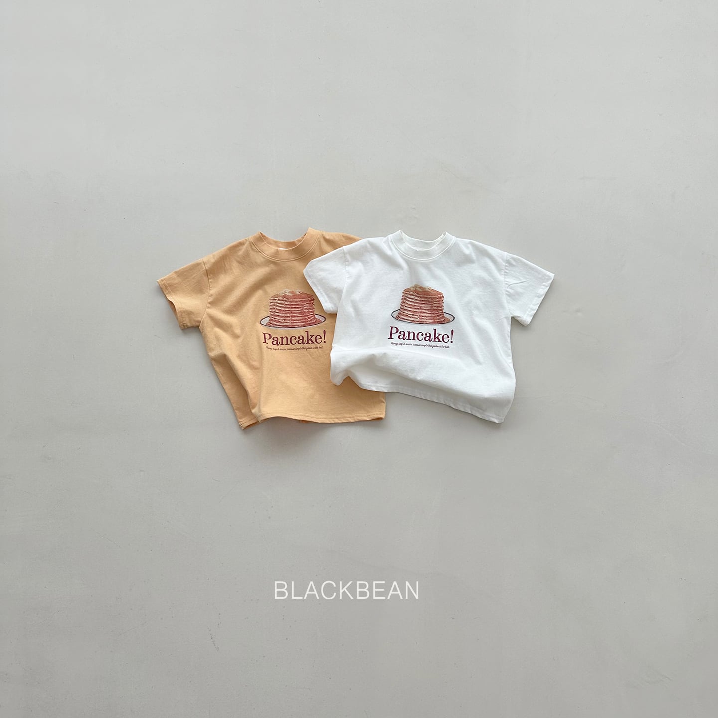 pancake tee【blackbean】※7月中旬発送予定