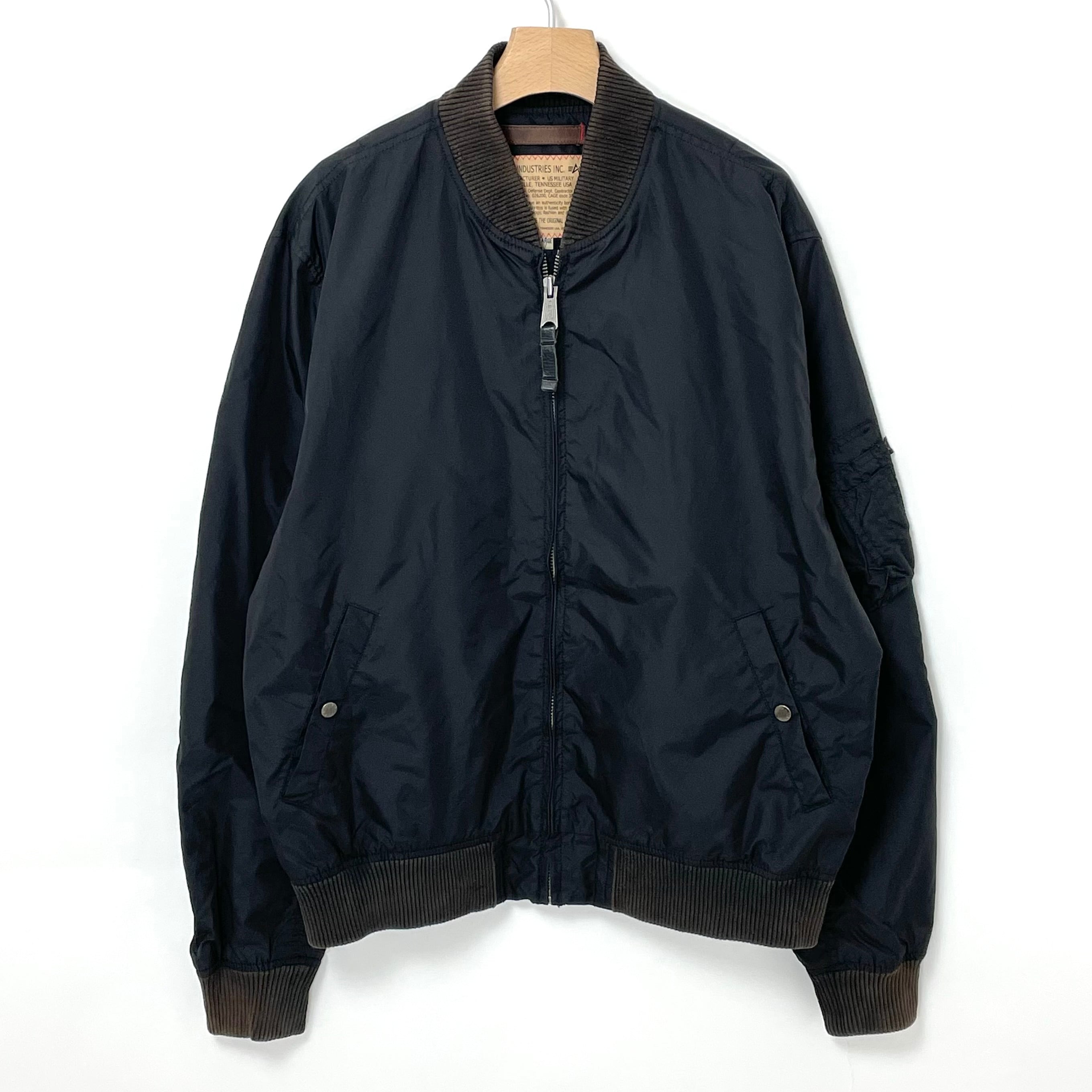 T*A様 Schott ネイビー ARMY MA-7(AER) フライトジャケッ Schott ネイビー ARMY MA-7(AER) フライトジャケット Mサイズ【JK