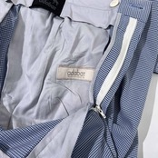 adabat アダバット チェック柄 センタープレス タック スラックスパンツ 85 /メンズ/ゴルフ/ワールド/日本製