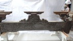 竜彫桁 ケヤキ