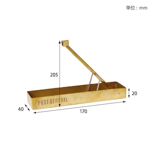 POST GENERAL ポストジェネラル ブラス モスキート コイルホルダー