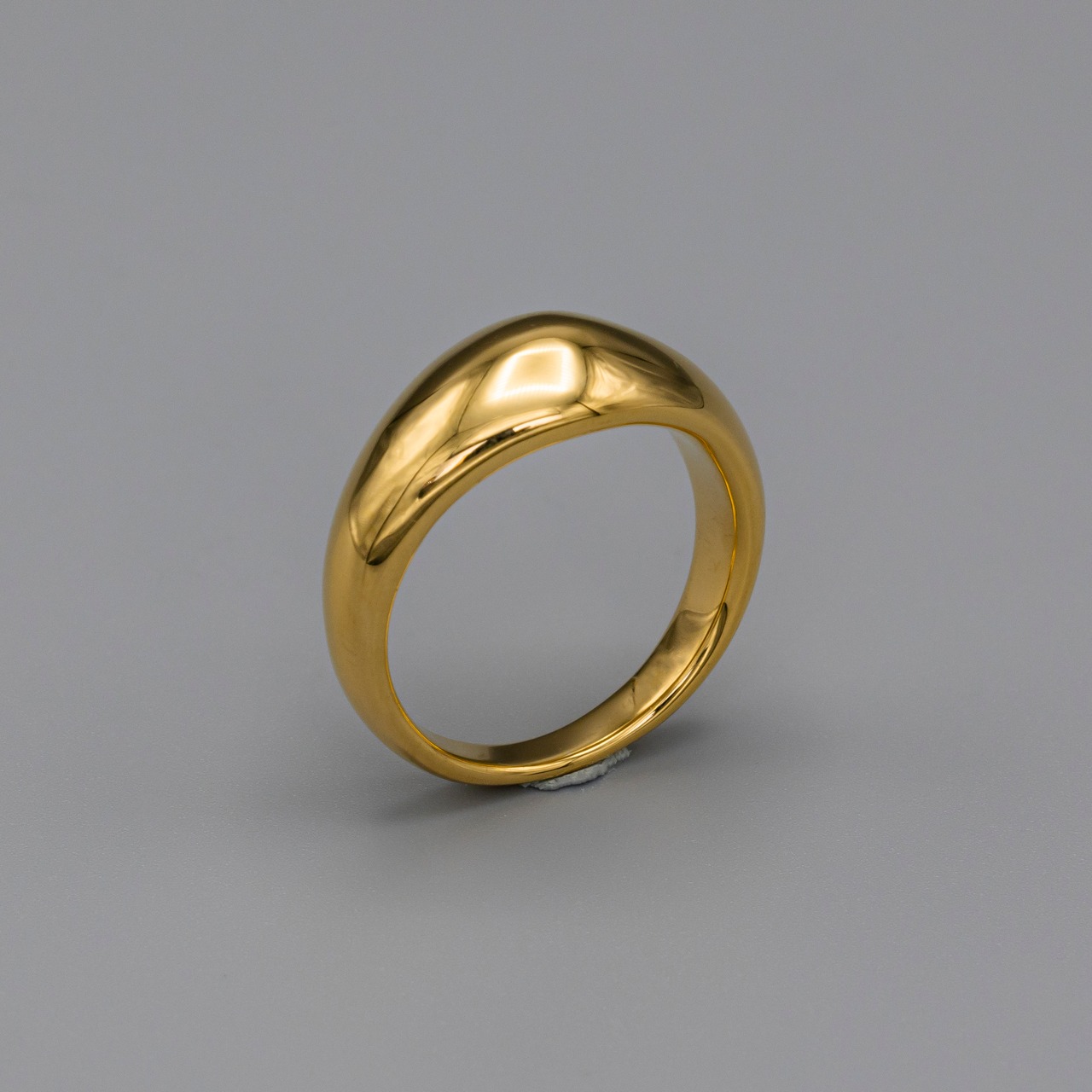 Round shape ring medium Gold