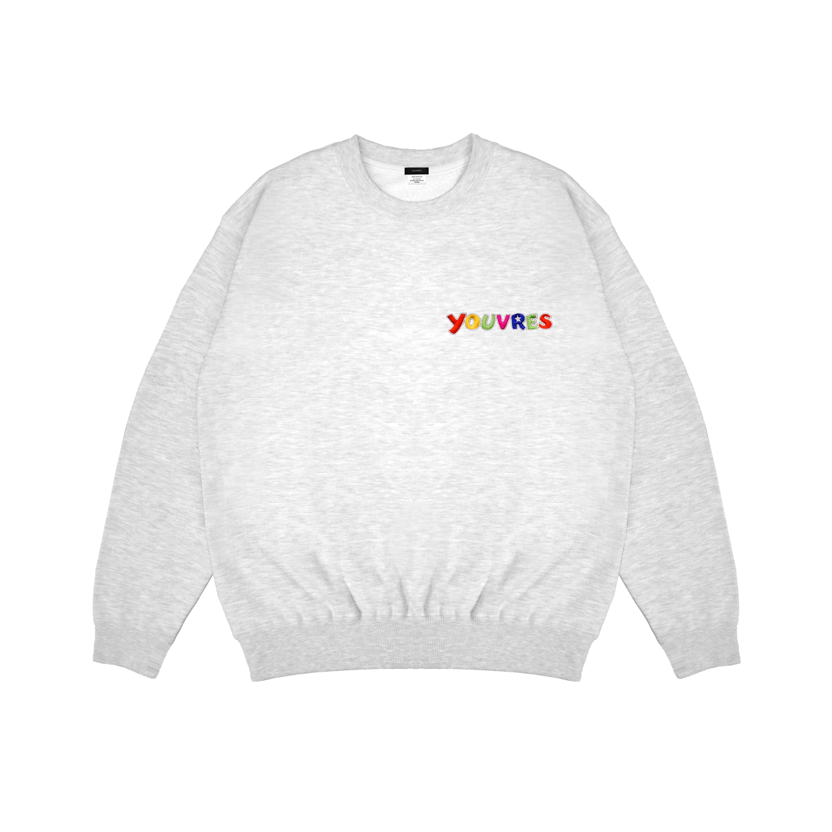 【Sweat】YOUV"R"ES crewneck sweat