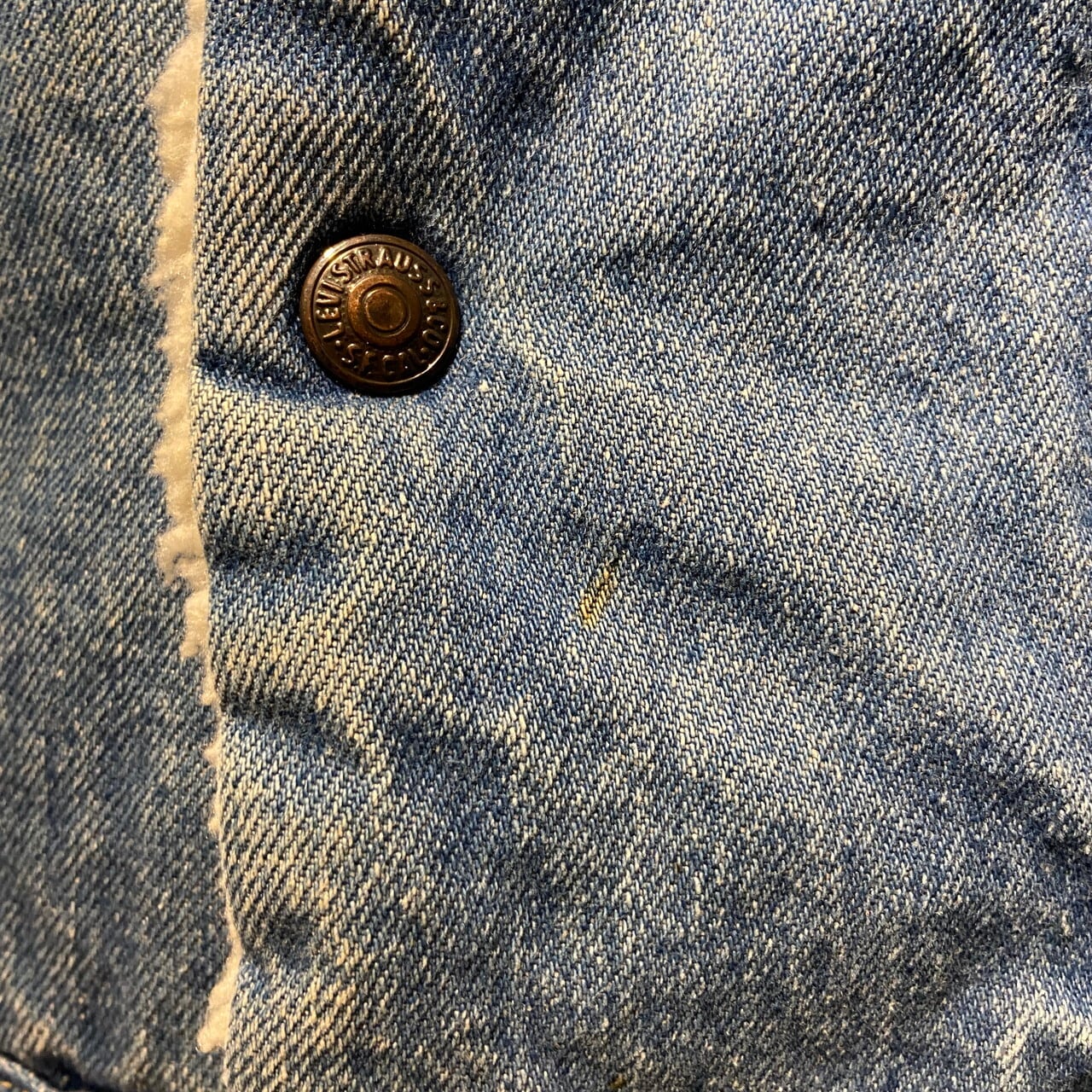 80年代 Levi's リーバイス 70605-0213 デニムボアジャケット 38 メンズ